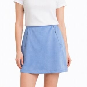 Tory Sport By Tory Burch Active Skort Skirted Shorts Sz Lg Blue